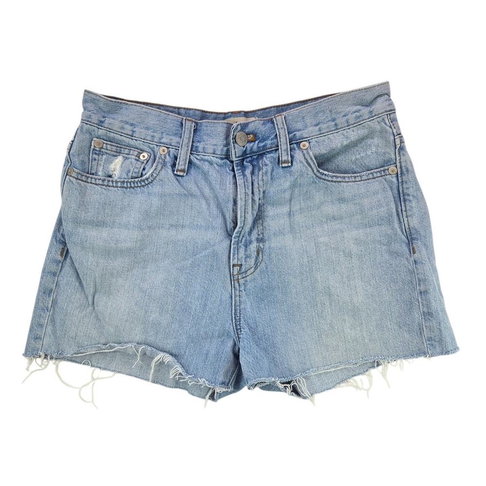 Madewell | High Rise Blue Jean/Denim Cutoffs | Size 28
